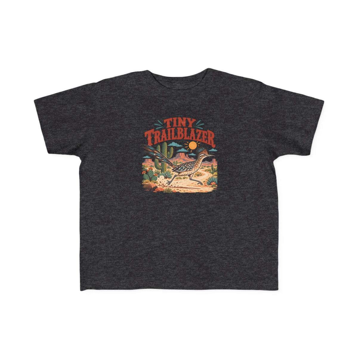 ‘Tiny Trailblazer ‘Toddler Tee | Desert Roadrunner Shirt