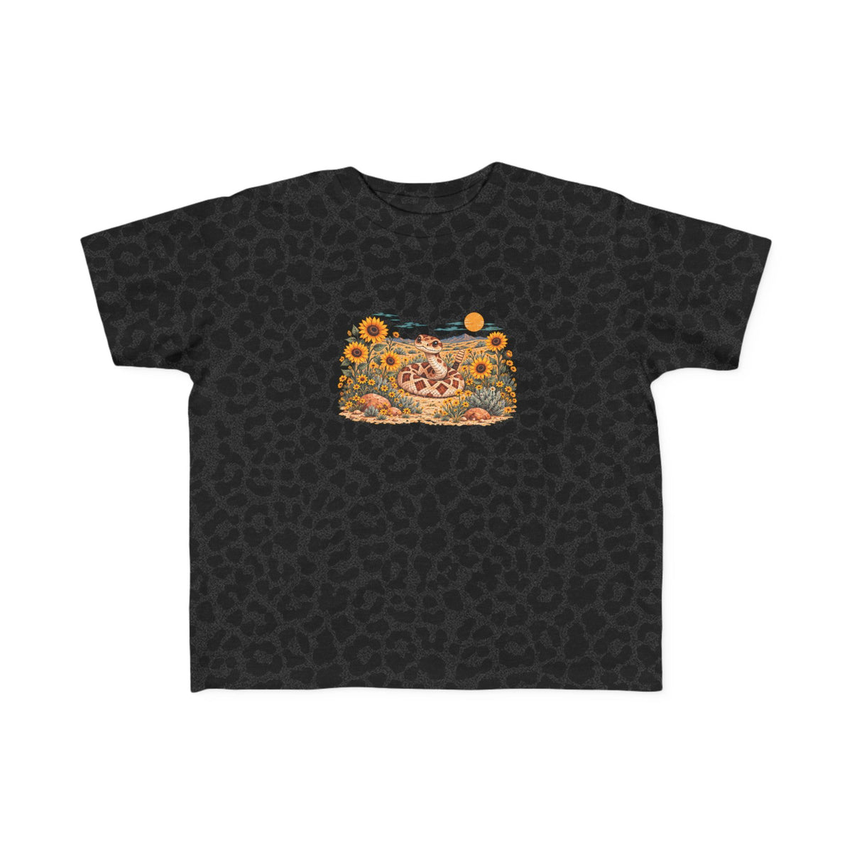 High Desert Little Toddler Tee | Rattlesnake & Sunflowers
