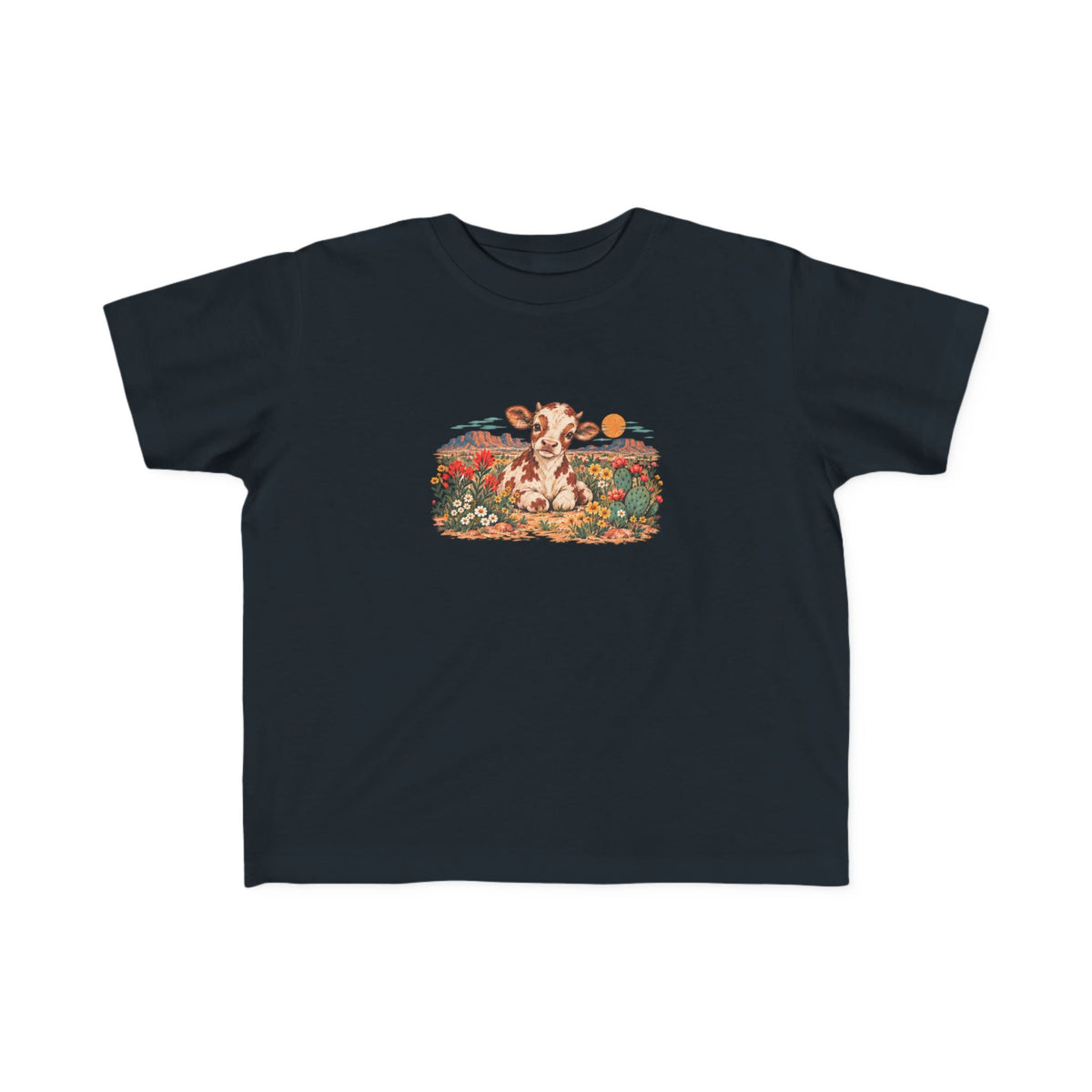 High Desert Little Toddler Tee | Baby Cow & Wildflowers