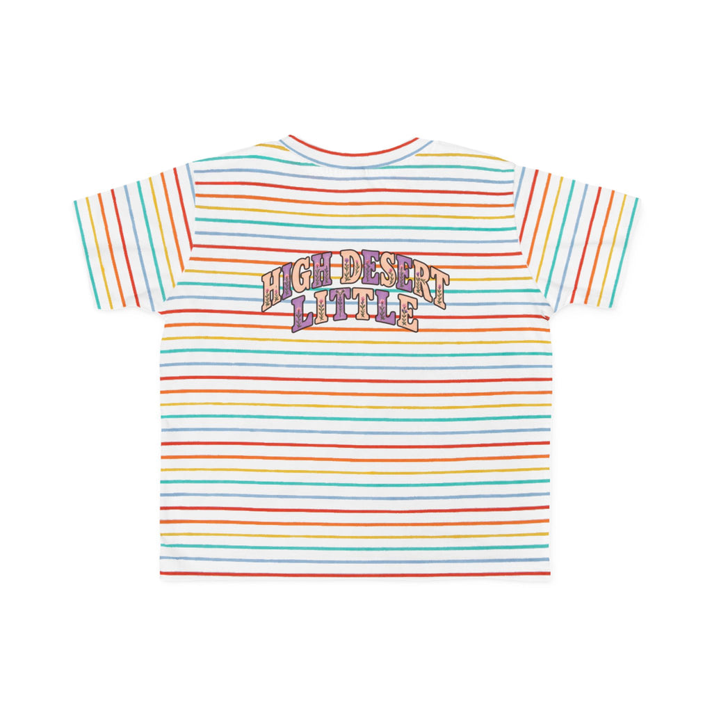 High Desert Little Toddler Tee | Black Bear & Wildflowers