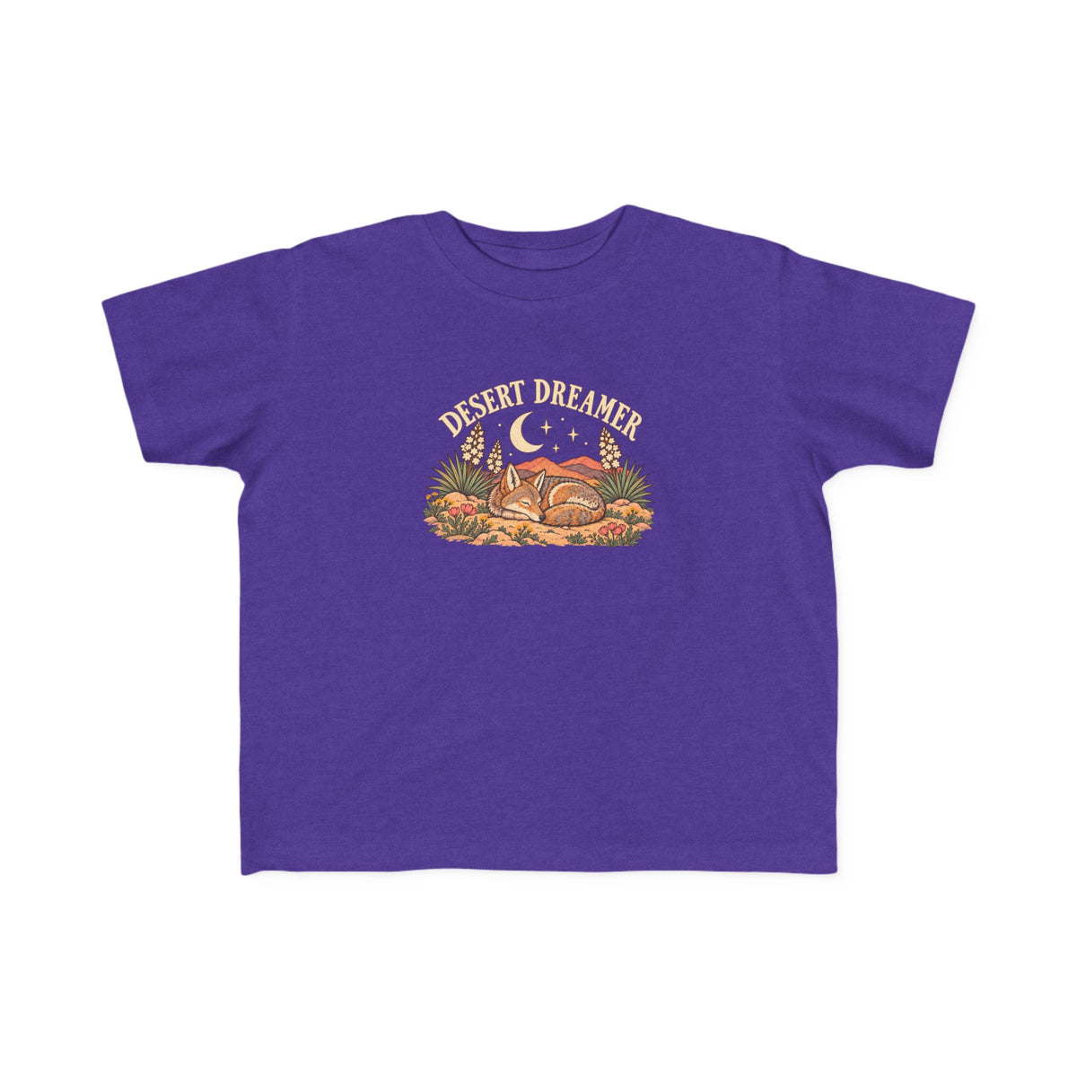 ‘Desert Dreamer’ Toddler Tee | Sleeping Coyote Shirt