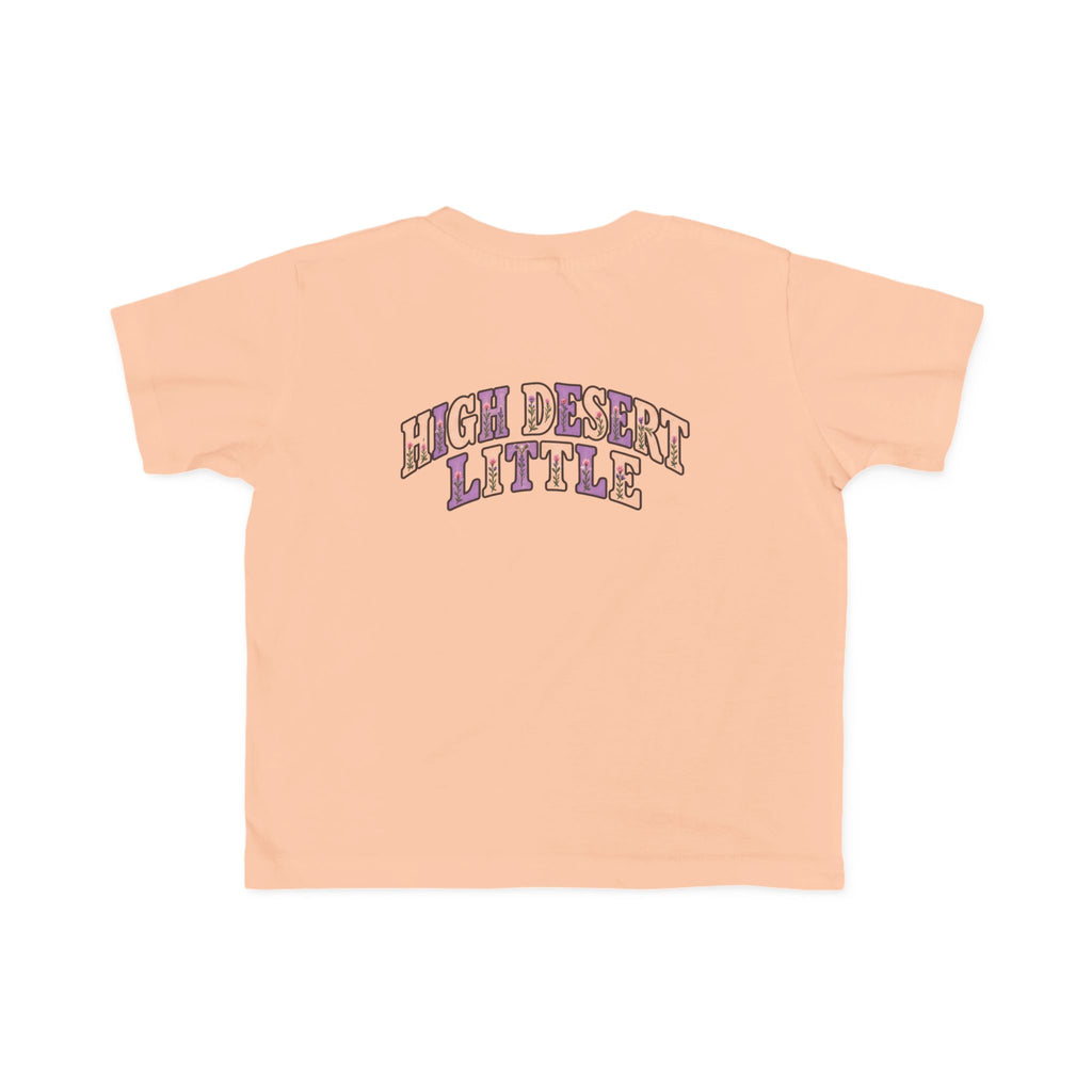 High Desert Little Toddler Tee | Black Bear & Wildflowers
