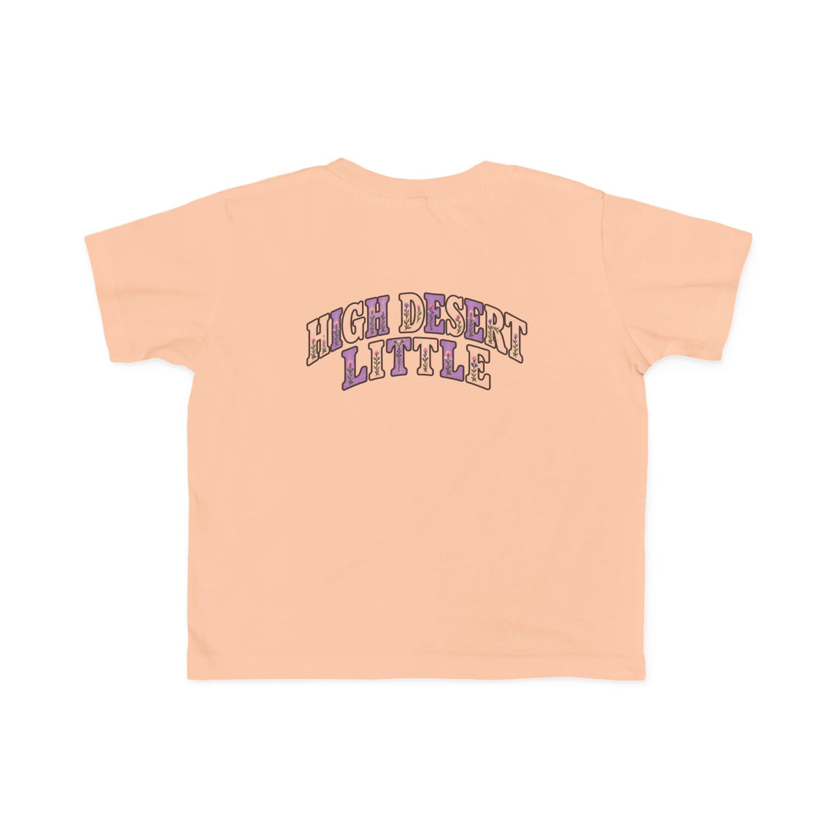 High Desert Little Toddler Tee | Black Bear & Wildflowers