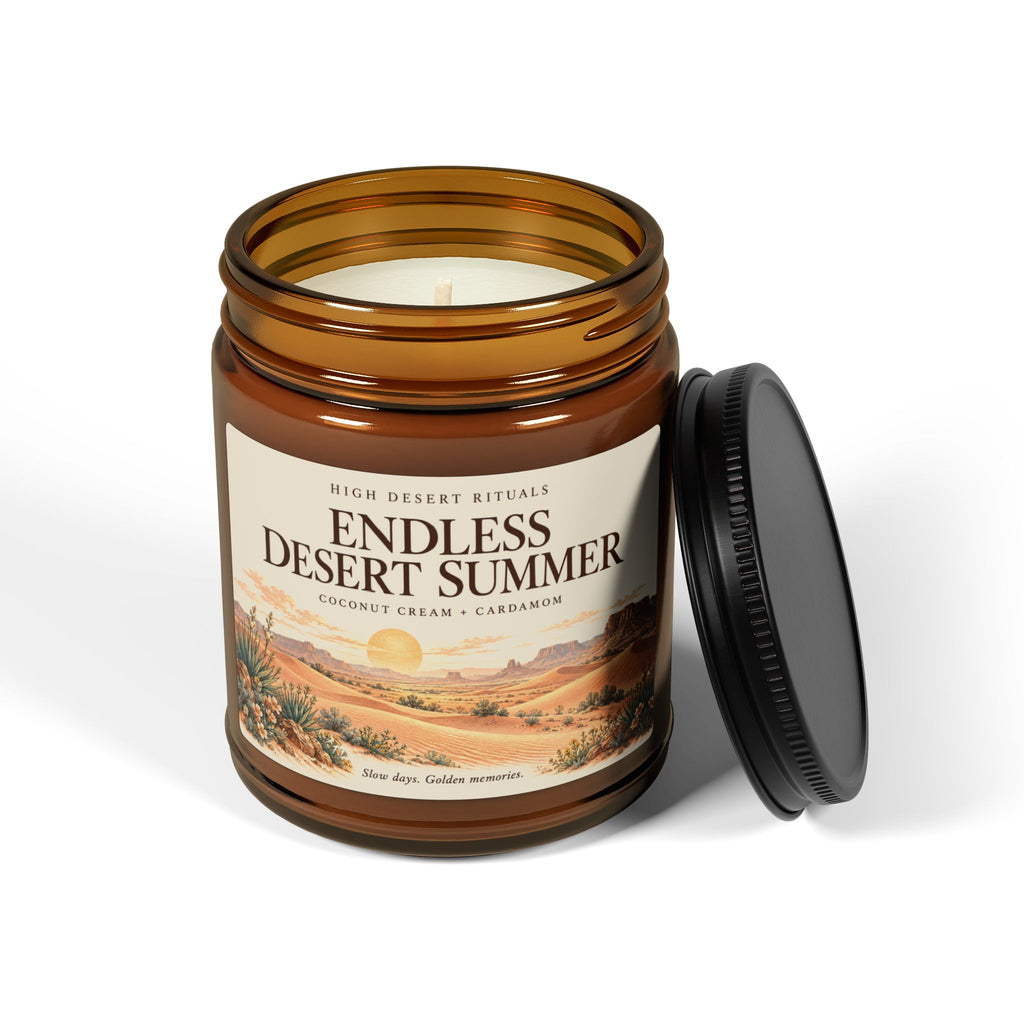 Endless Desert Summer | Coconut Cream + Cardamom Candle | High Desert Rituals