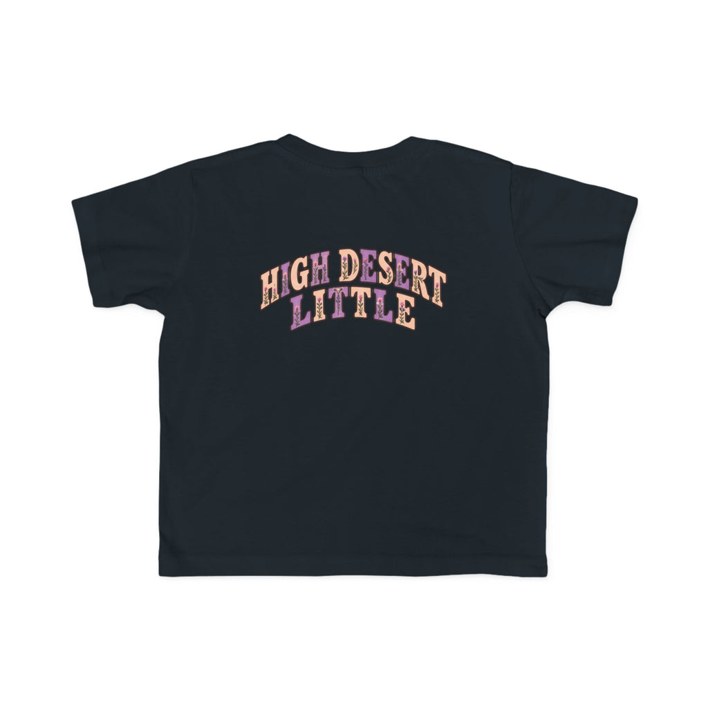 High Desert Little Toddler Tee | Black Bear & Wildflowers