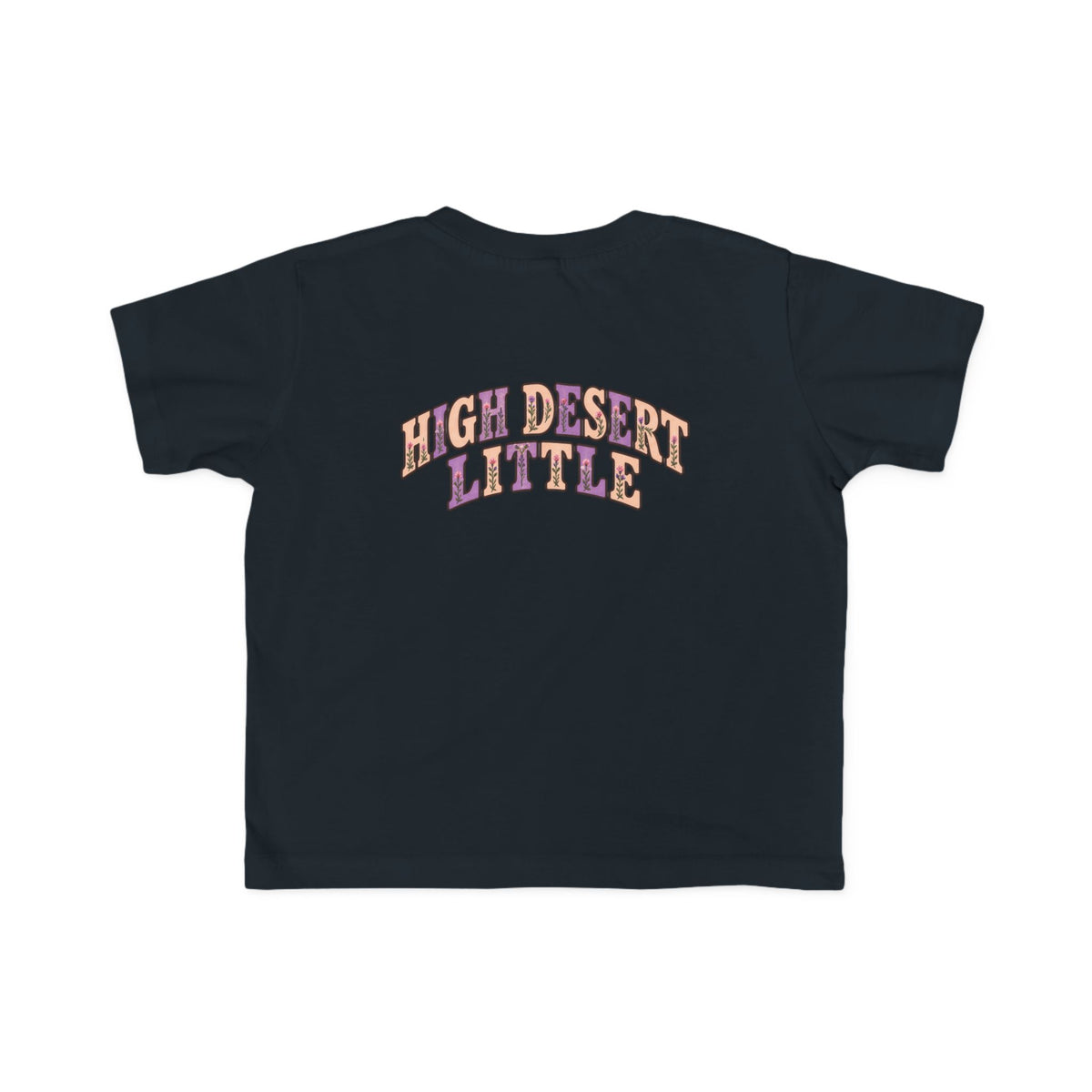 High Desert Little Toddler Tee | Black Bear & Wildflowers