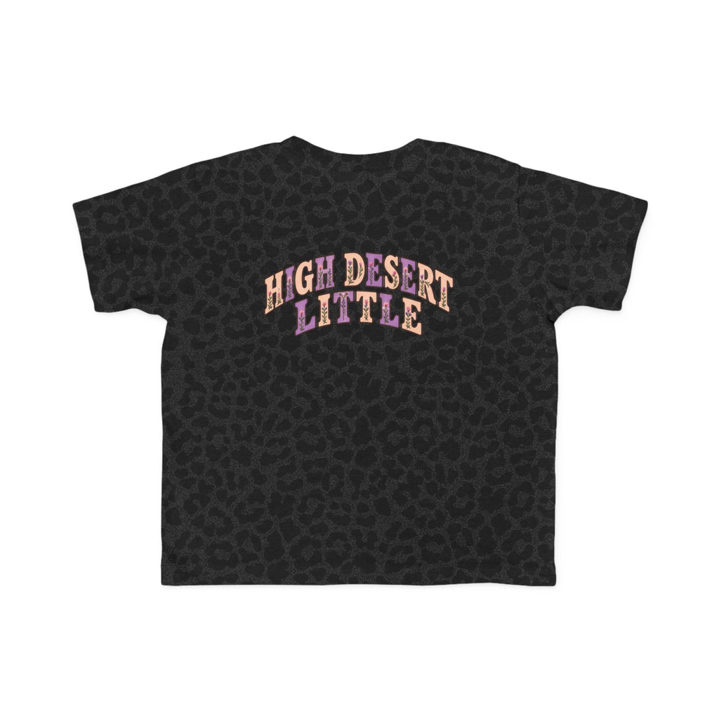 High Desert Little Toddler Tee | Black Bear & Wildflowers