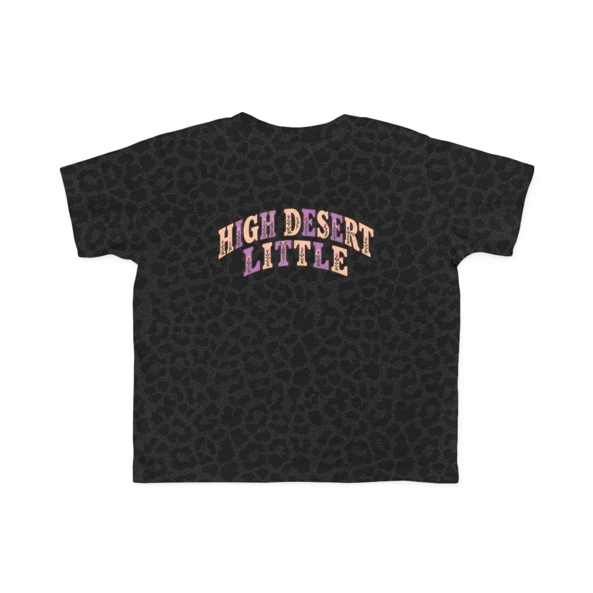 High Desert Little Toddler Tee | Black Bear & Wildflowers