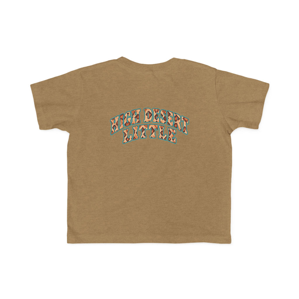 High Desert Little Toddler Tee | Rattlesnake & Sunflowers