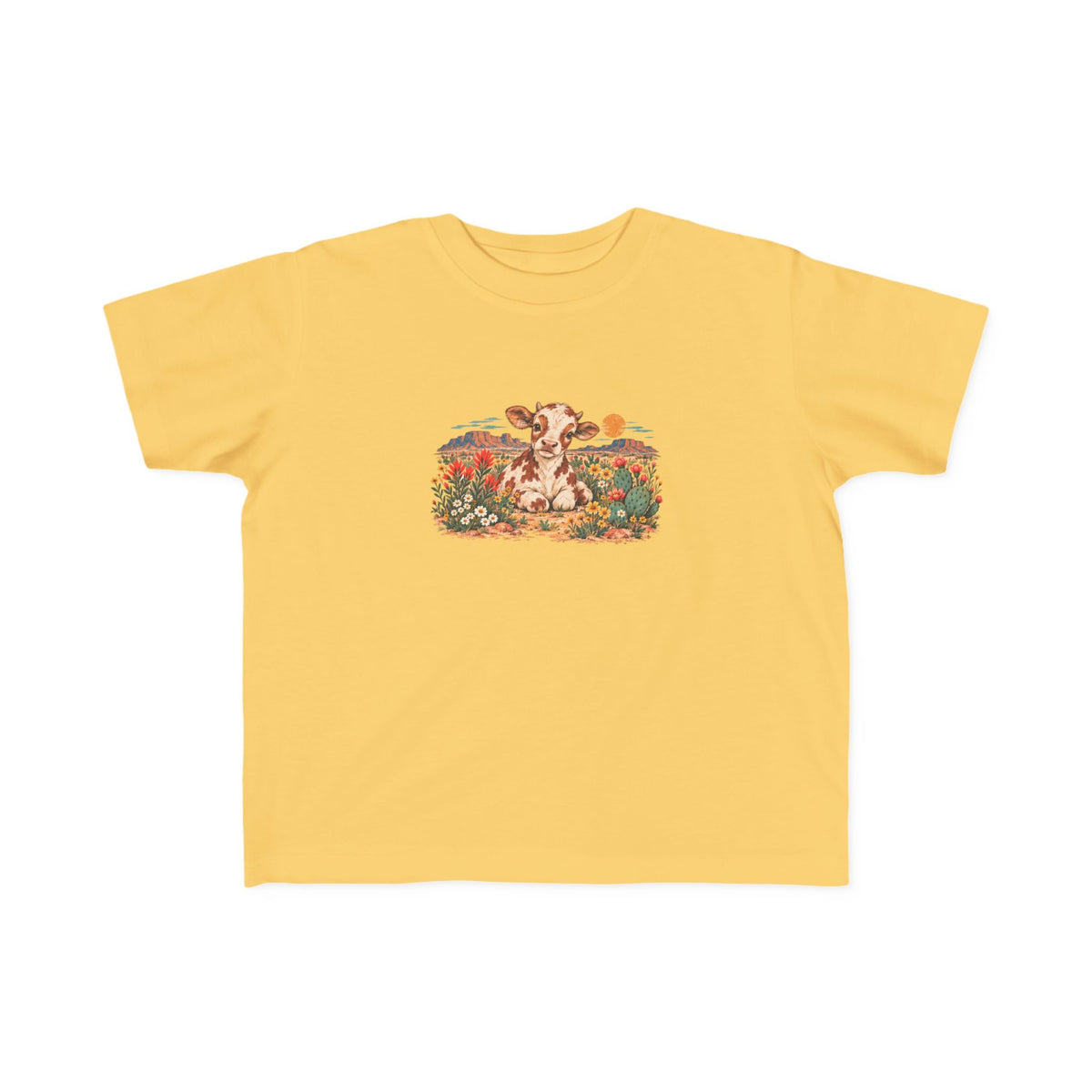 High Desert Little Toddler Tee | Baby Cow & Wildflowers