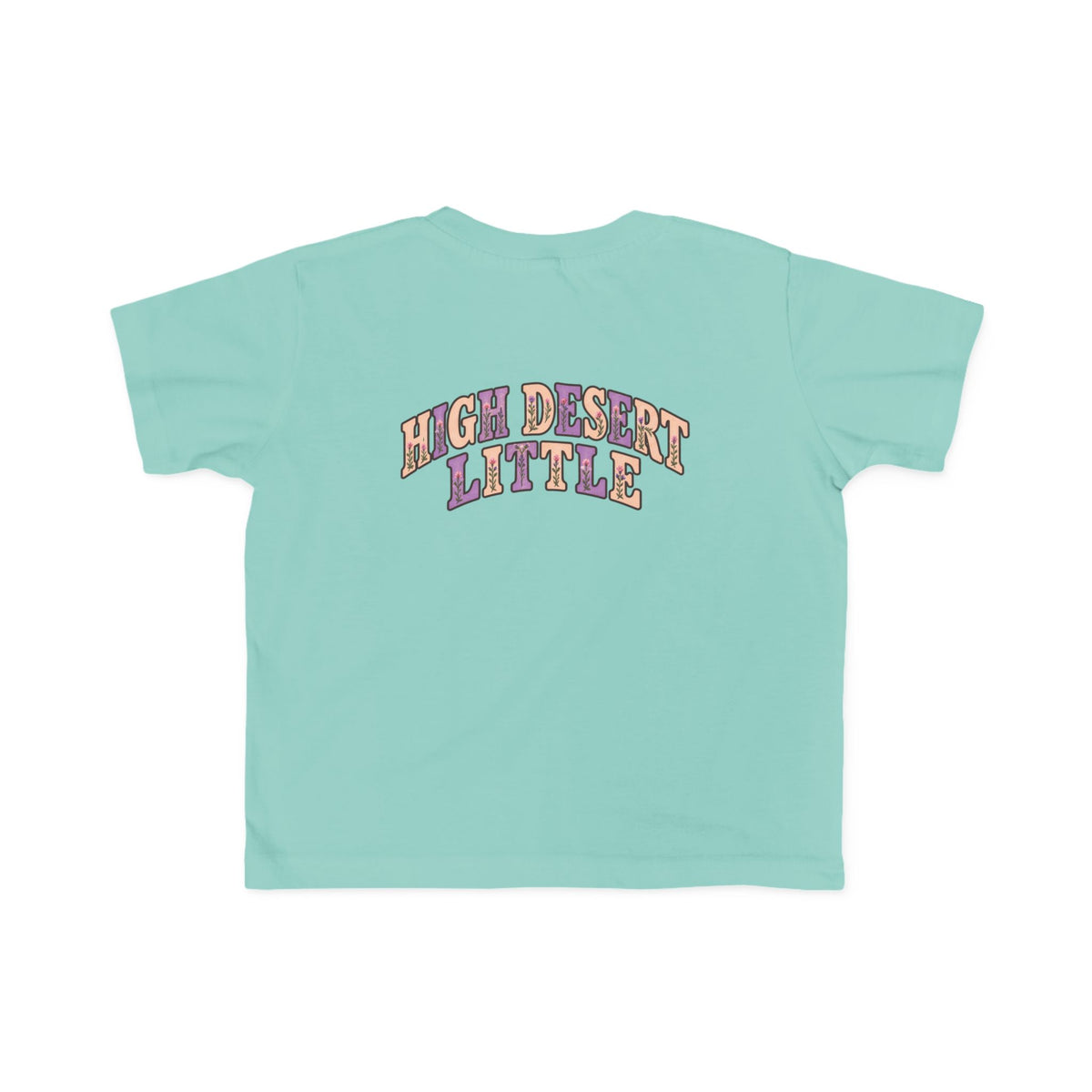 High Desert Little Toddler Tee | Black Bear & Wildflowers