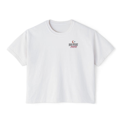 Girls Will Be Girls Western Witch Graphic Boxy Tee