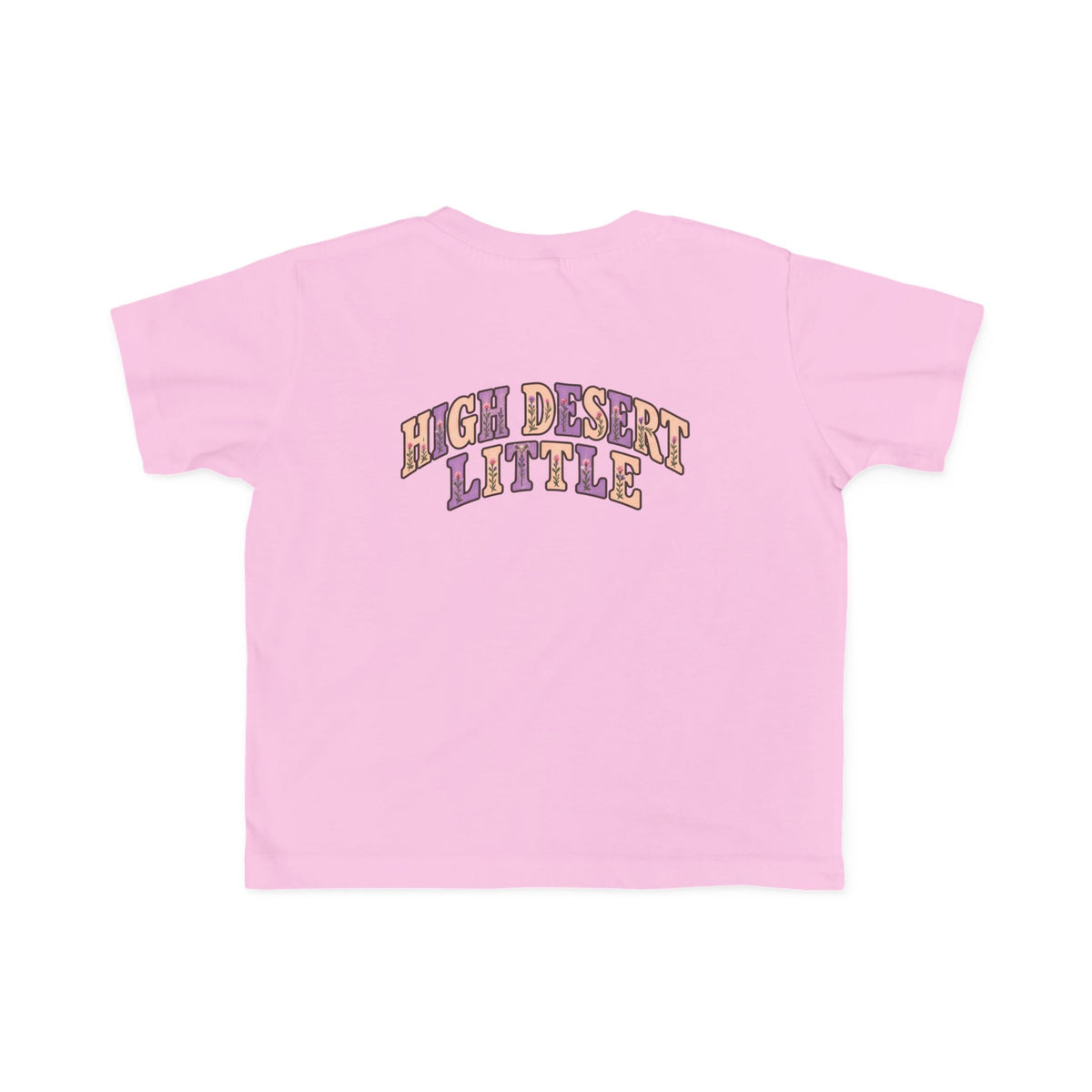 High Desert Little Toddler Tee | Black Bear & Wildflowers