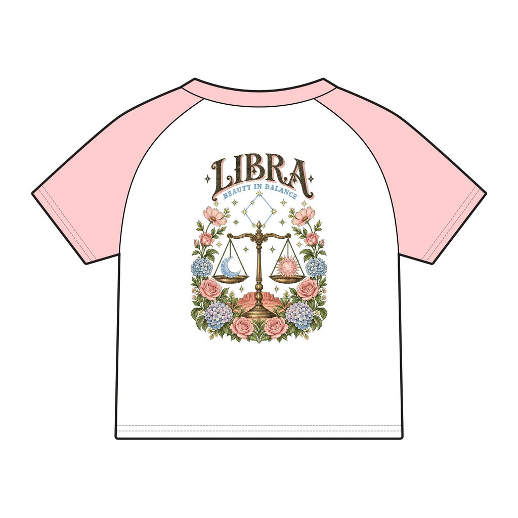 Libra Beauty in Balance Women’s Graphic Baby Tee I High Desert Mama