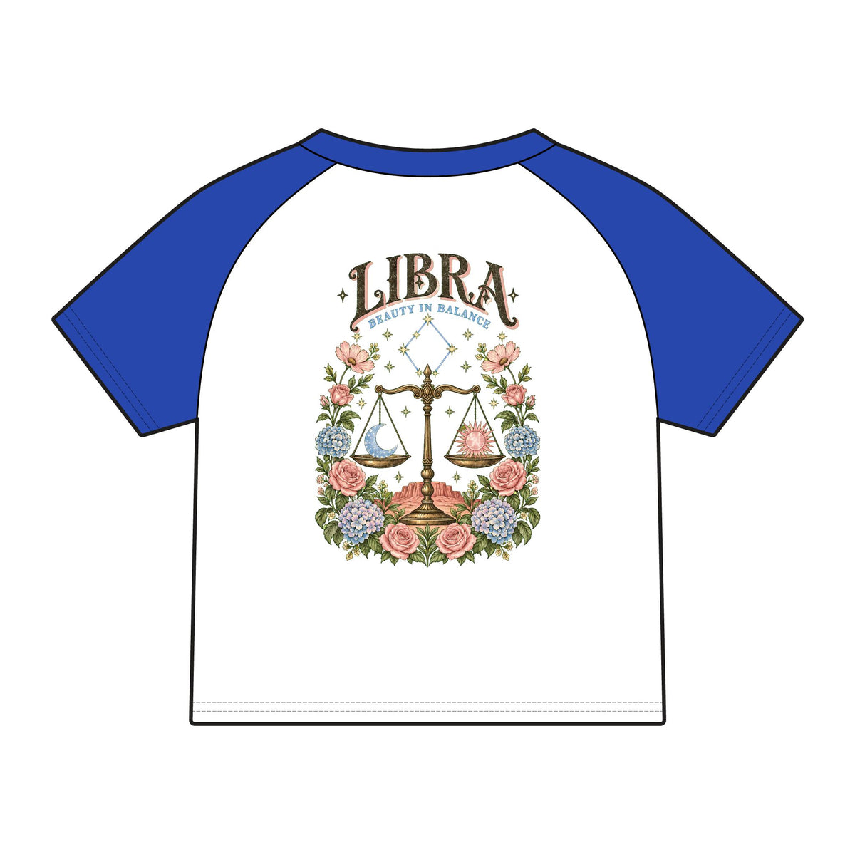 Libra Beauty in Balance Women’s Graphic Baby Tee I High Desert Mama