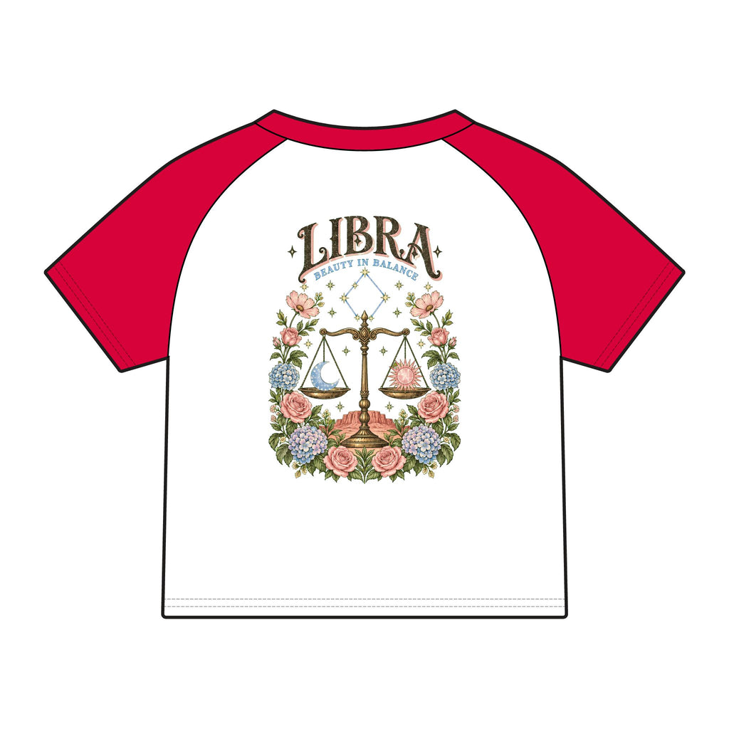 Libra Beauty in Balance Women’s Graphic Baby Tee I High Desert Mama