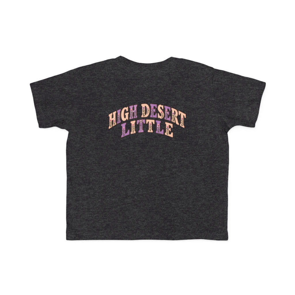 High Desert Little Toddler Tee | Black Bear & Wildflowers