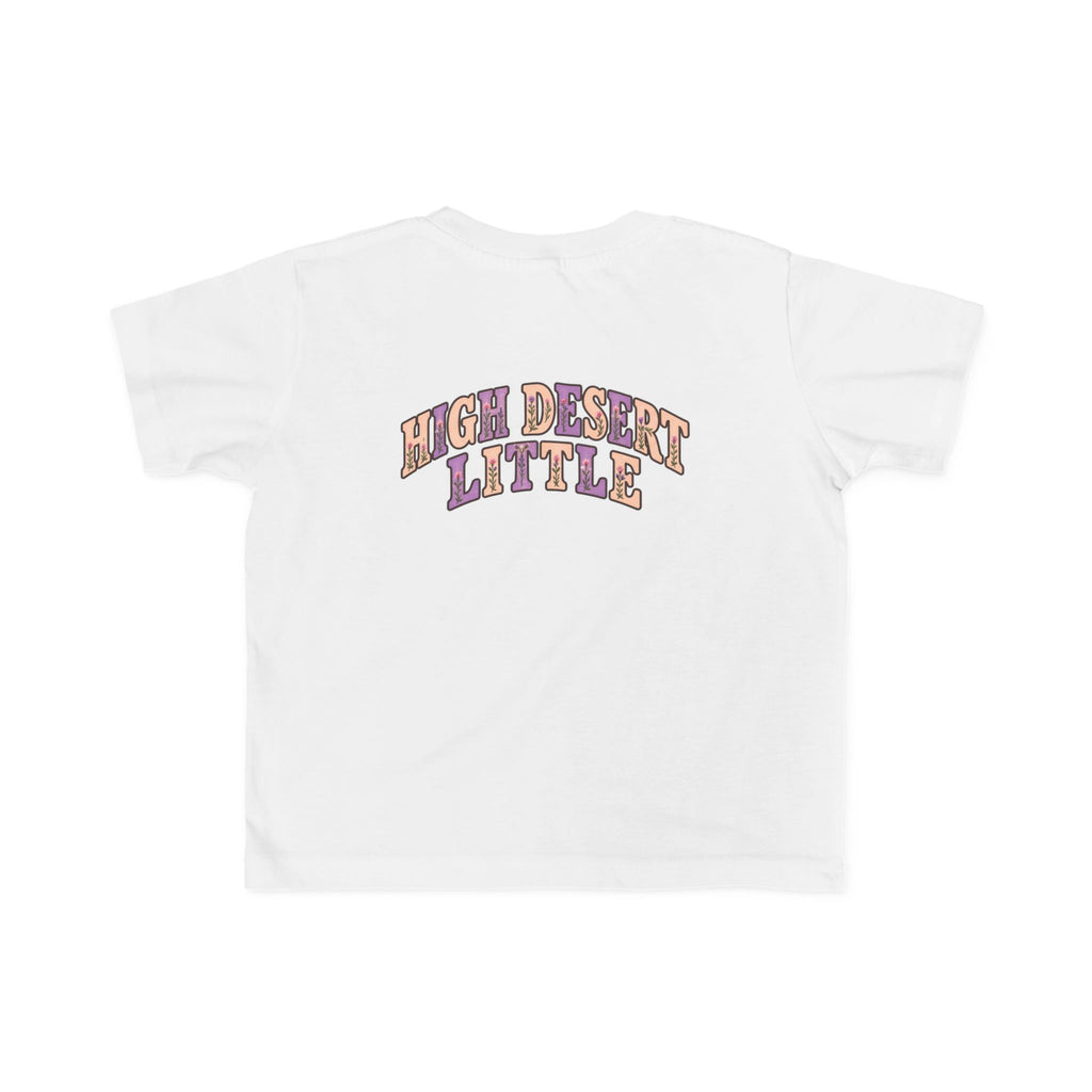 High Desert Little Toddler Tee | Black Bear & Wildflowers