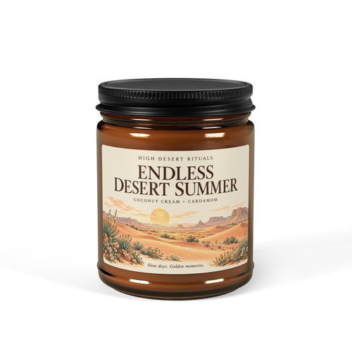 Endless Desert Summer | Coconut Cream + Cardamom Candle | High Desert Rituals