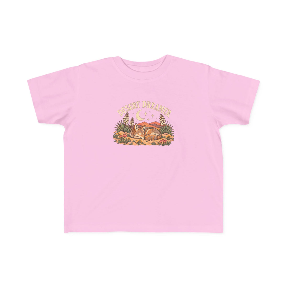 ‘Desert Dreamer’ Toddler Tee | Sleeping Coyote Shirt