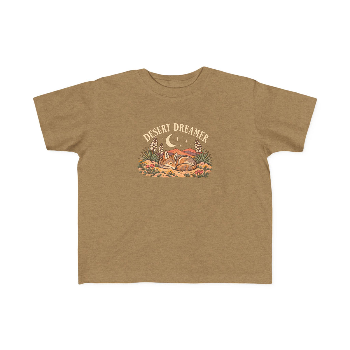 ‘Desert Dreamer’ Toddler Tee | Sleeping Coyote Shirt