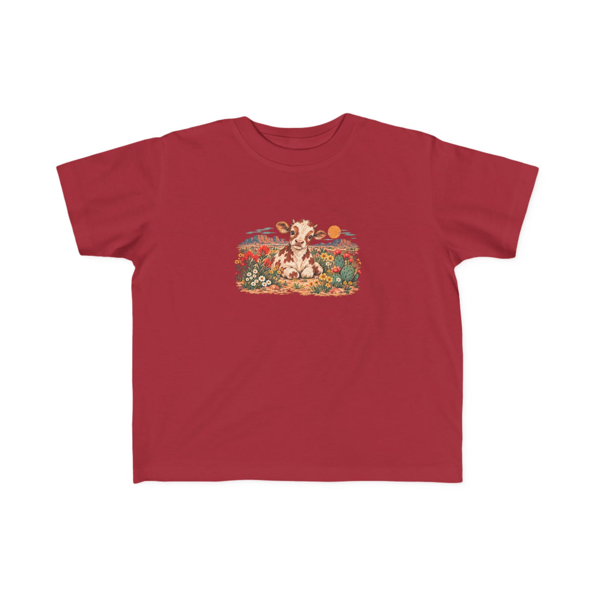 High Desert Little Toddler Tee | Baby Cow & Wildflowers