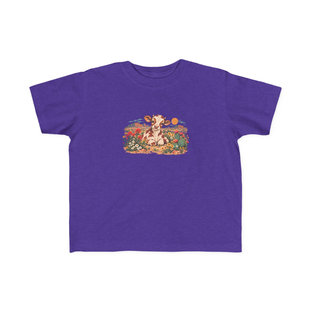 High Desert Little Toddler Tee | Baby Cow & Wildflowers