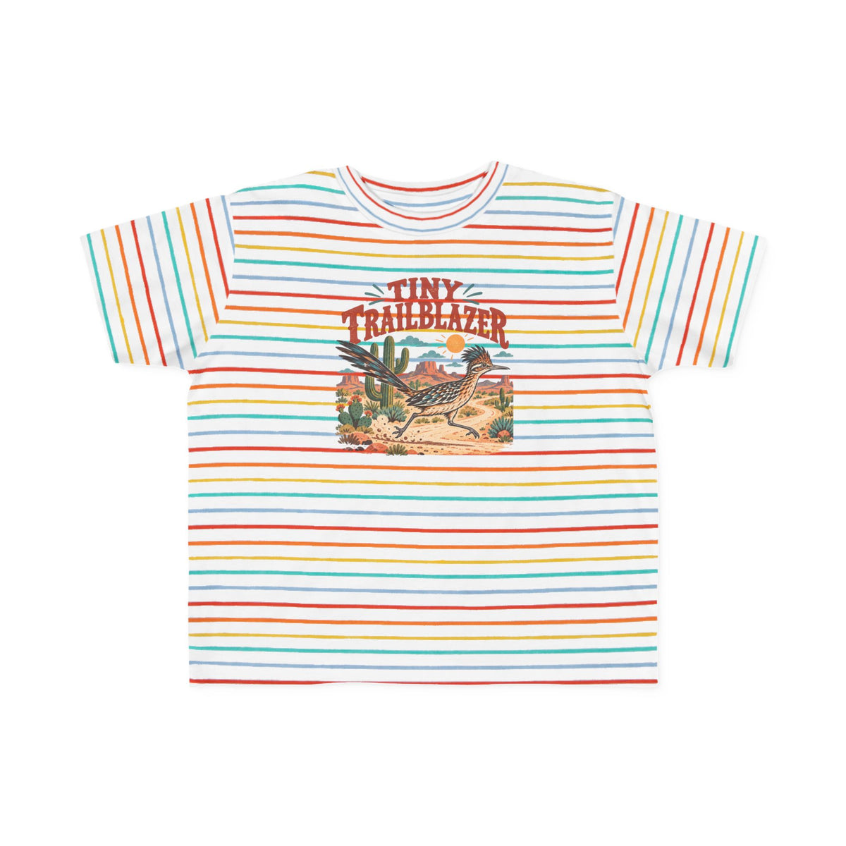 ‘Tiny Trailblazer ‘Toddler Tee | Desert Roadrunner Shirt