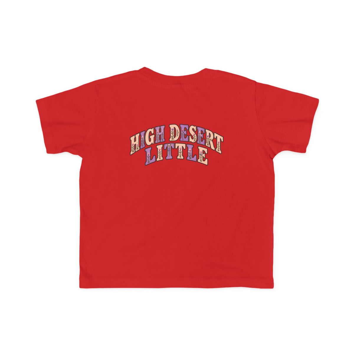 High Desert Little Toddler Tee | Black Bear & Wildflowers