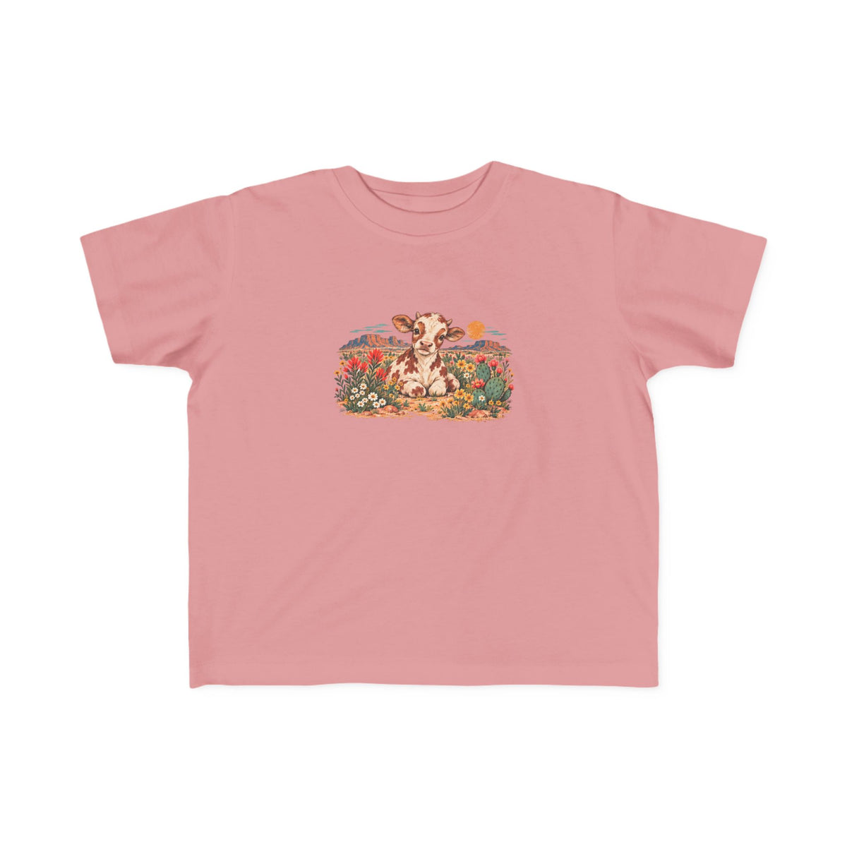 High Desert Little Toddler Tee | Baby Cow & Wildflowers