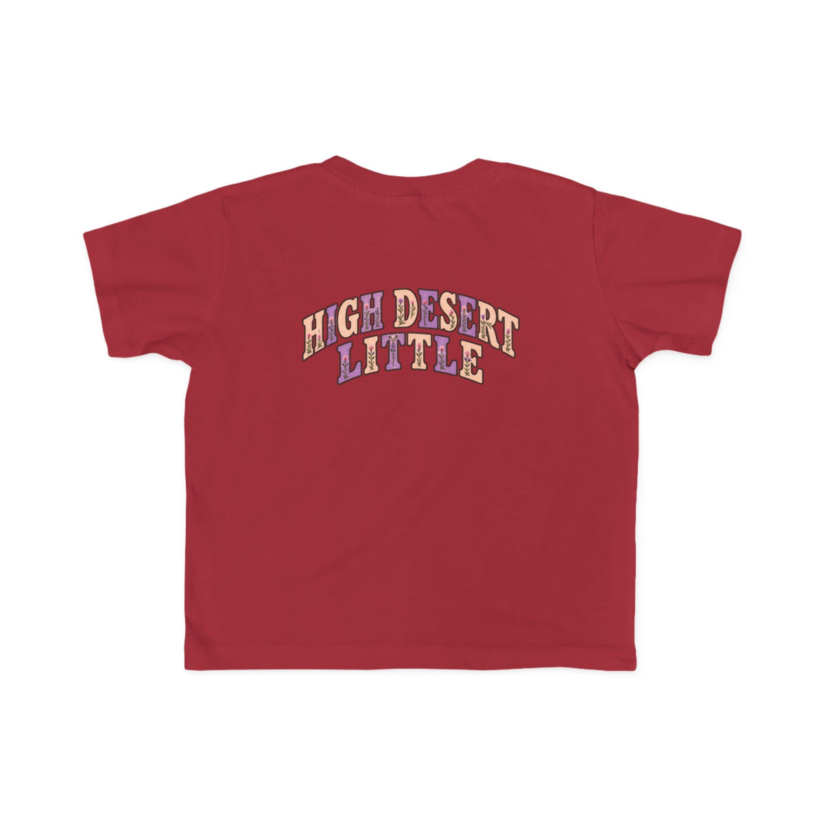 High Desert Little Toddler Tee | Black Bear & Wildflowers