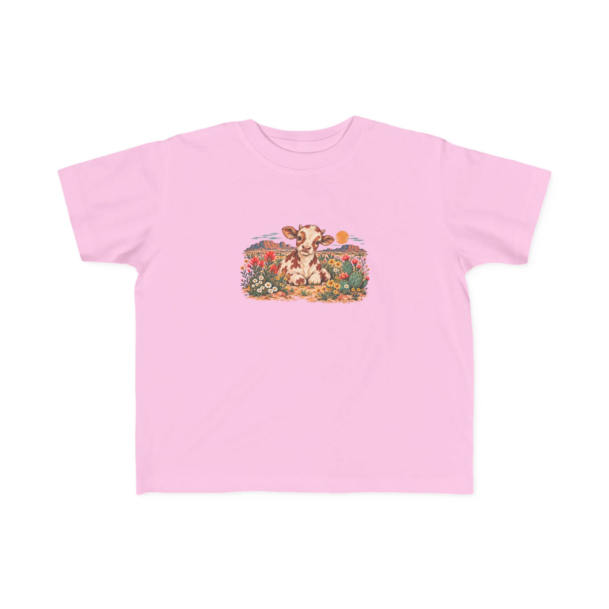 High Desert Little Toddler Tee | Baby Cow & Wildflowers