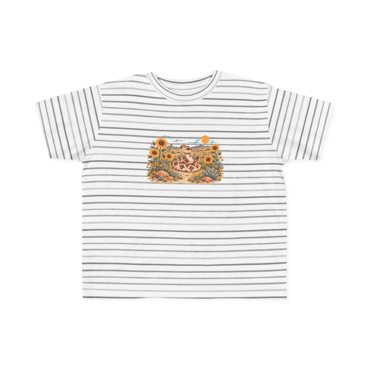 High Desert Little Toddler Tee | Rattlesnake & Sunflowers