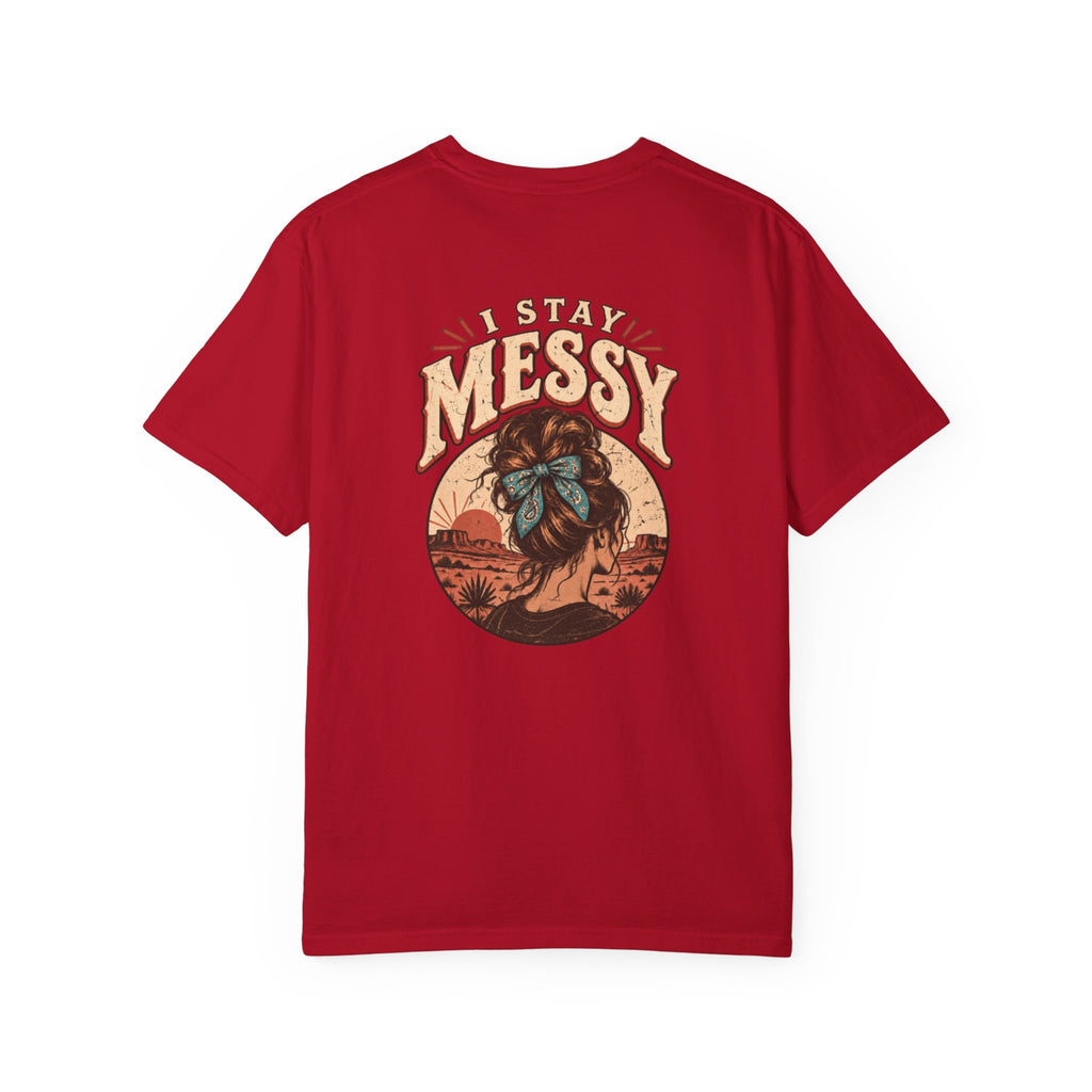 I Stay Messy Western Mama Graphic Tee