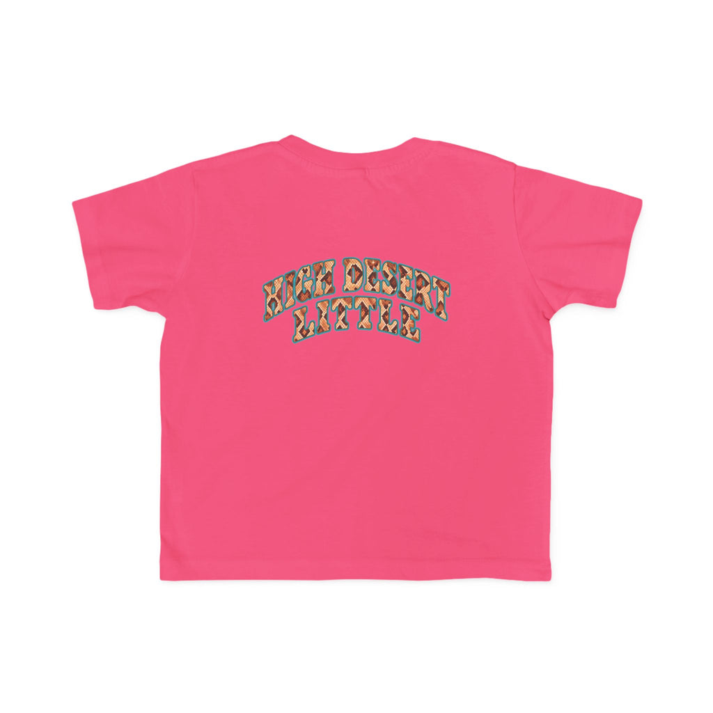 High Desert Little Toddler Tee | Rattlesnake & Sunflowers