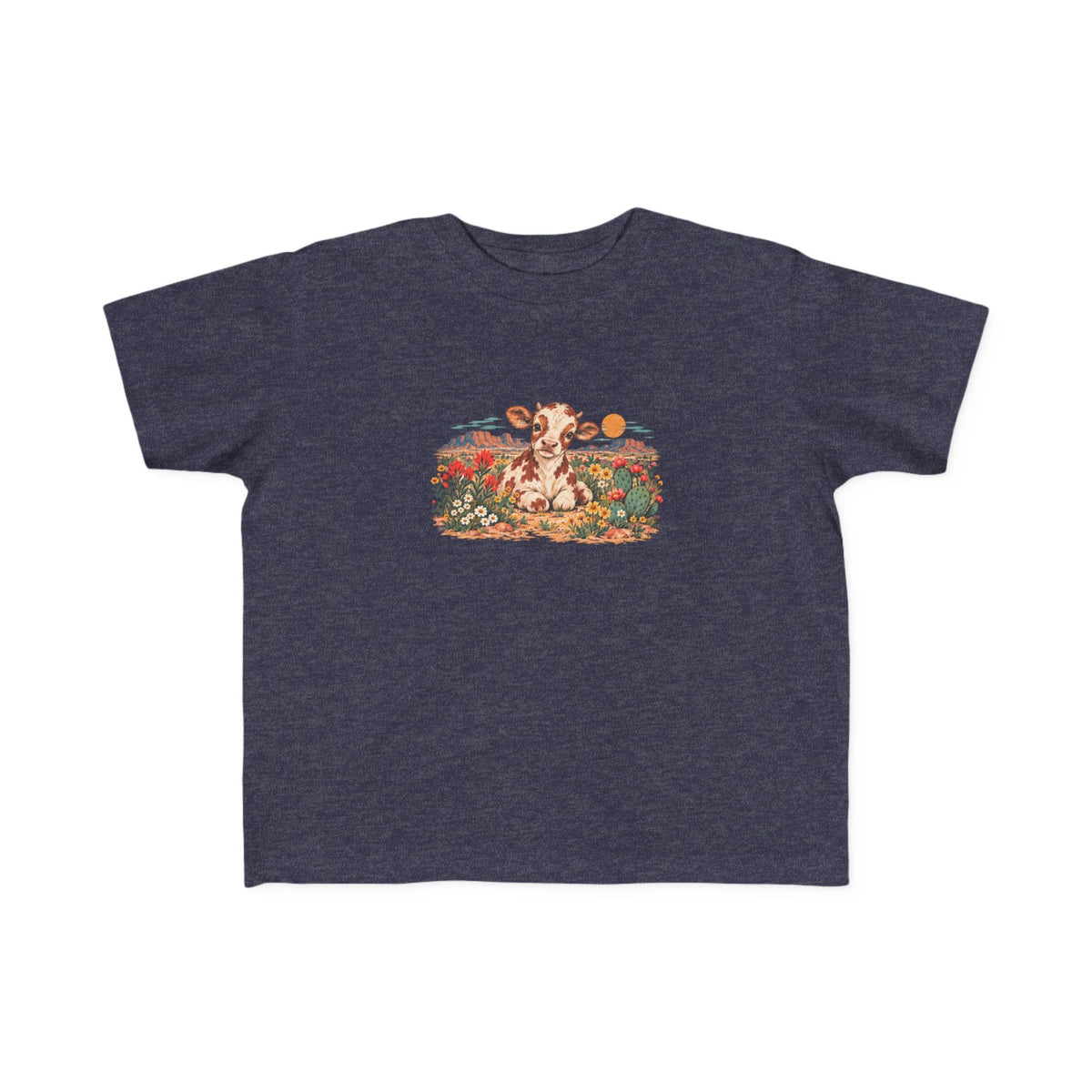 High Desert Little Toddler Tee | Baby Cow & Wildflowers