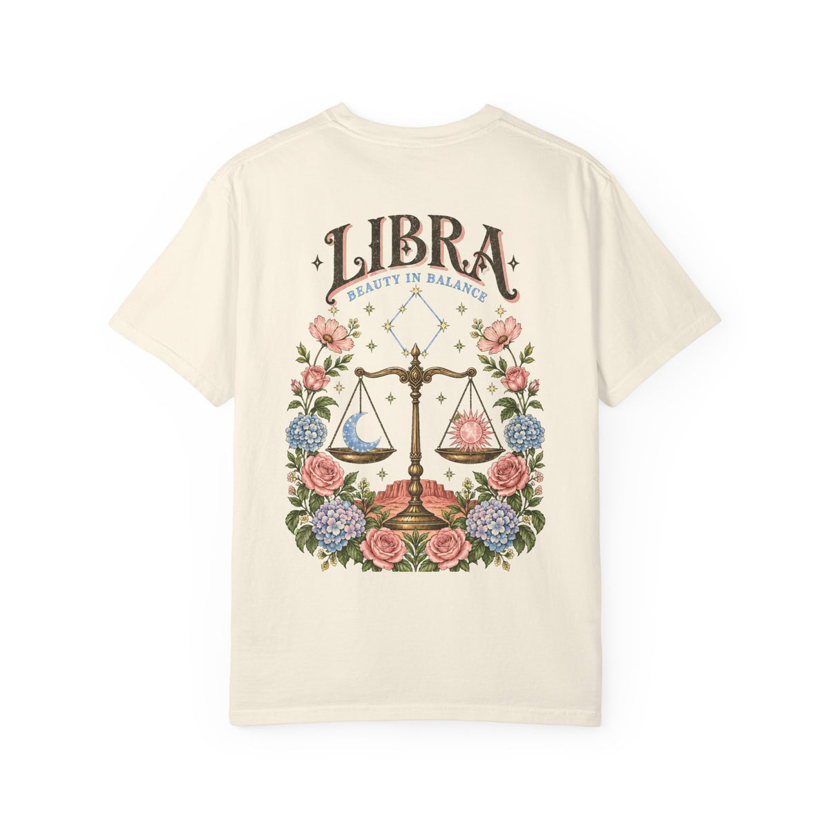 Libra Beauty in Balance Two-Sided Graphic Tee I High Desert Mama