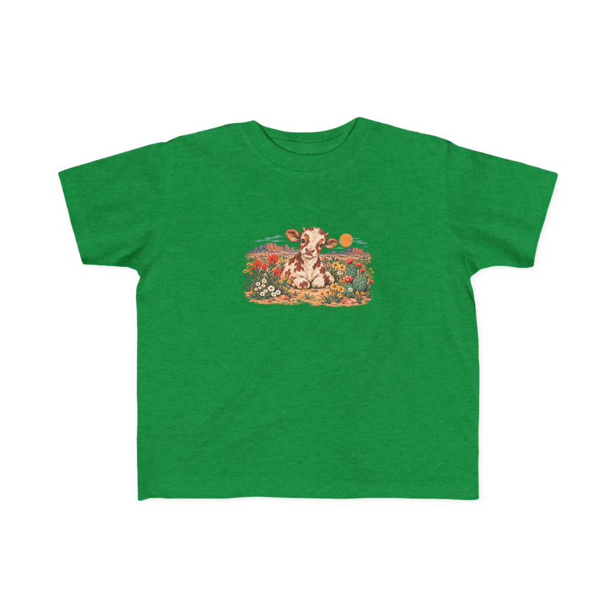 High Desert Little Toddler Tee | Baby Cow & Wildflowers