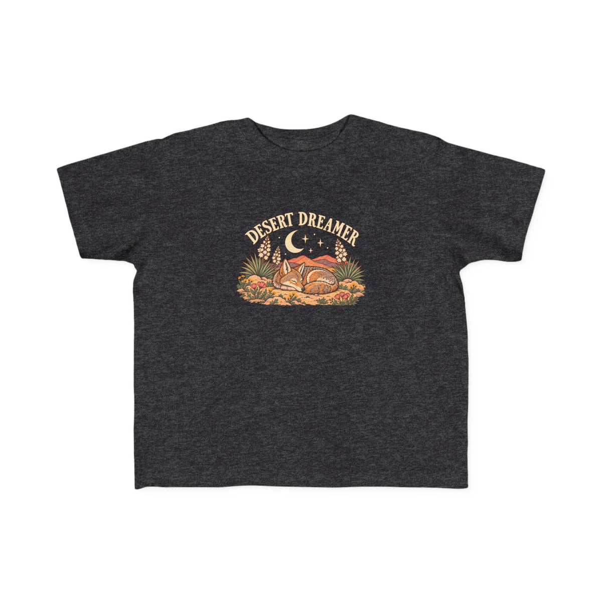 ‘Desert Dreamer’ Toddler Tee | Sleeping Coyote Shirt