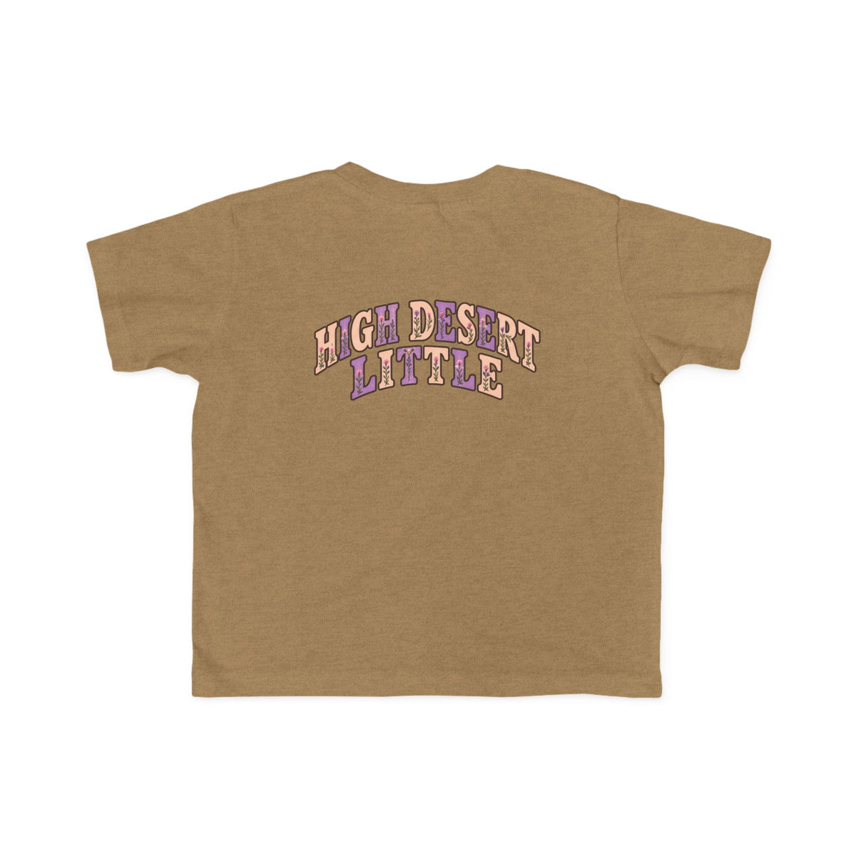 High Desert Little Toddler Tee | Black Bear & Wildflowers