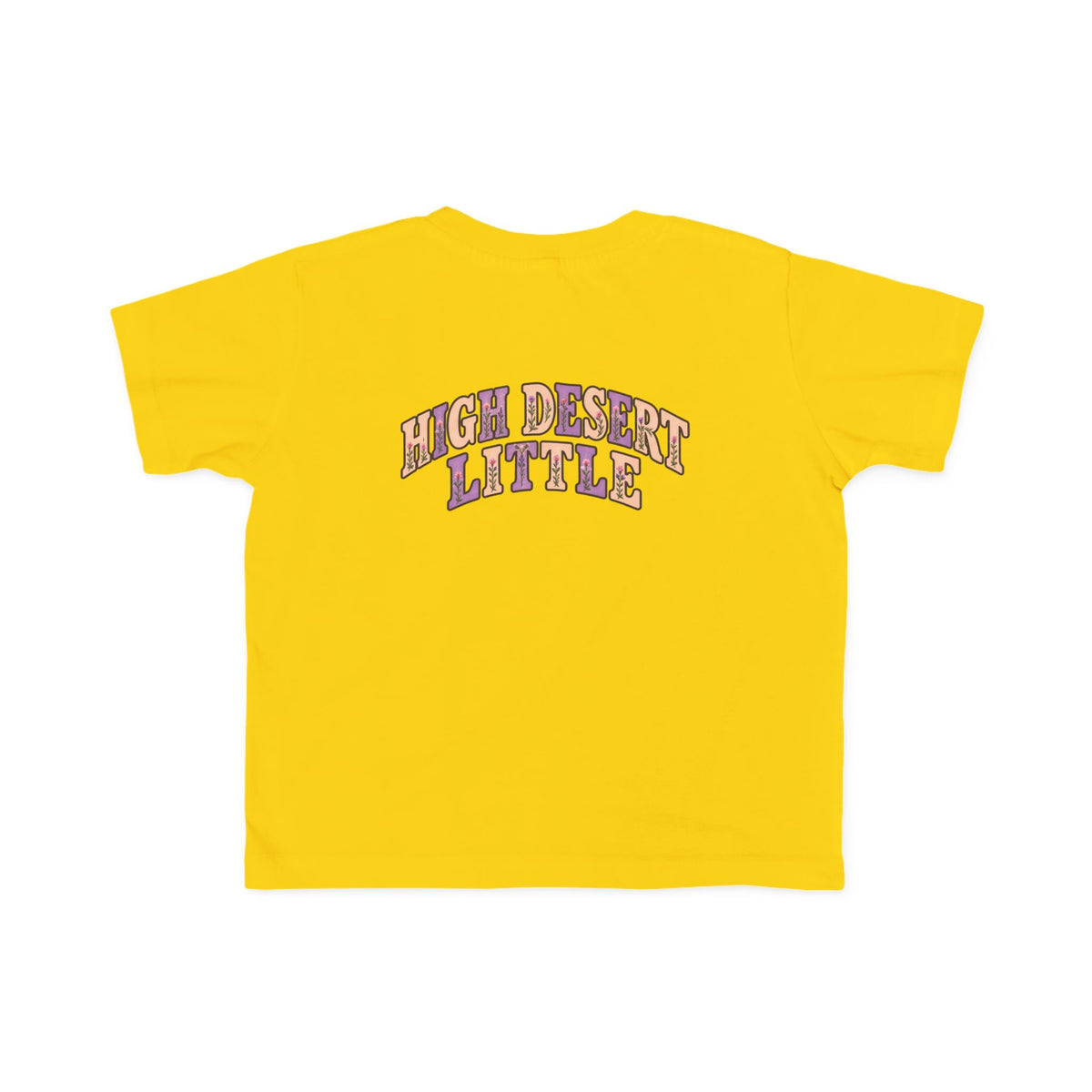 High Desert Little Toddler Tee | Black Bear & Wildflowers