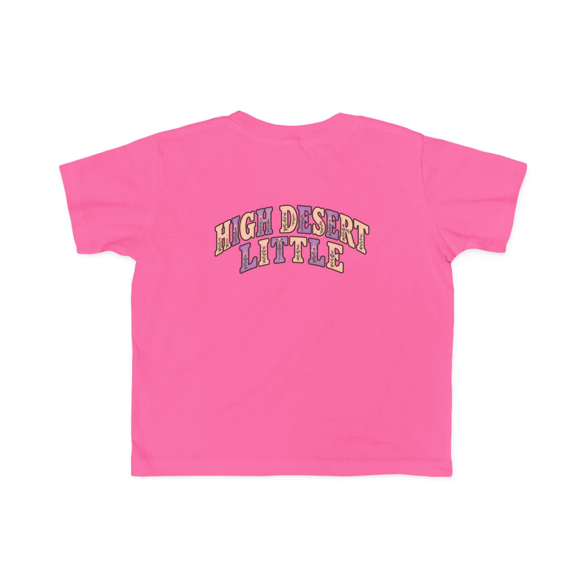 High Desert Little Toddler Tee | Black Bear & Wildflowers