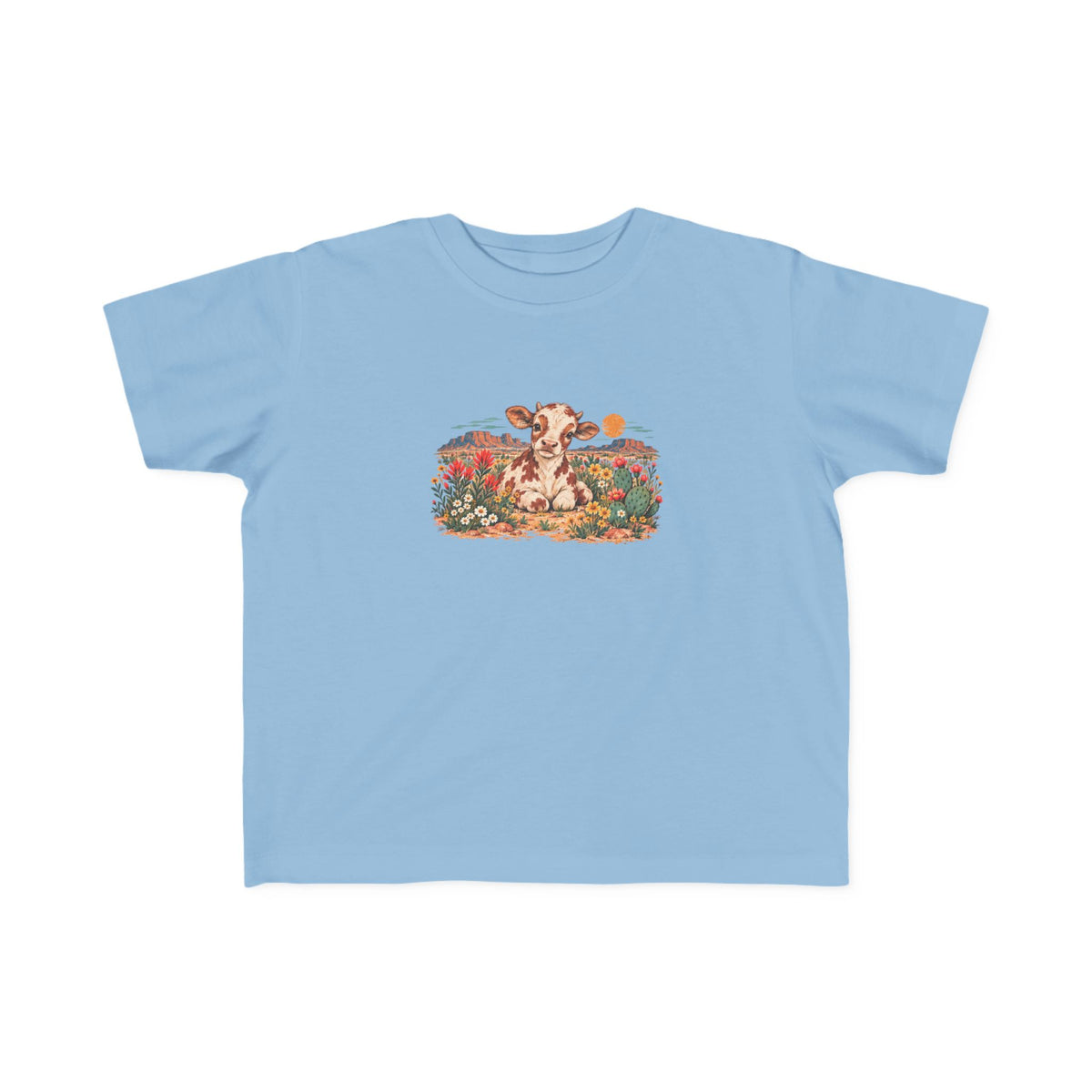 High Desert Little Toddler Tee | Baby Cow & Wildflowers