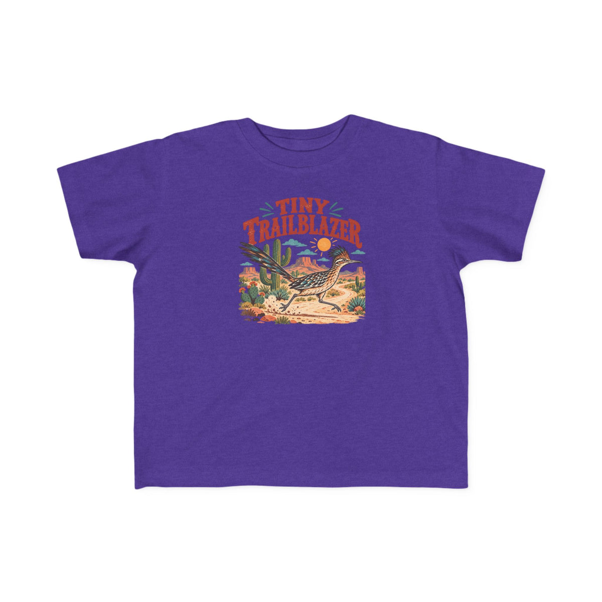 ‘Tiny Trailblazer ‘Toddler Tee | Desert Roadrunner Shirt