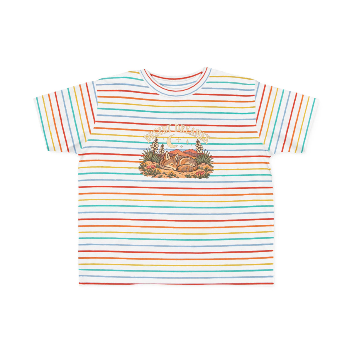 ‘Desert Dreamer’ Toddler Tee | Sleeping Coyote Shirt