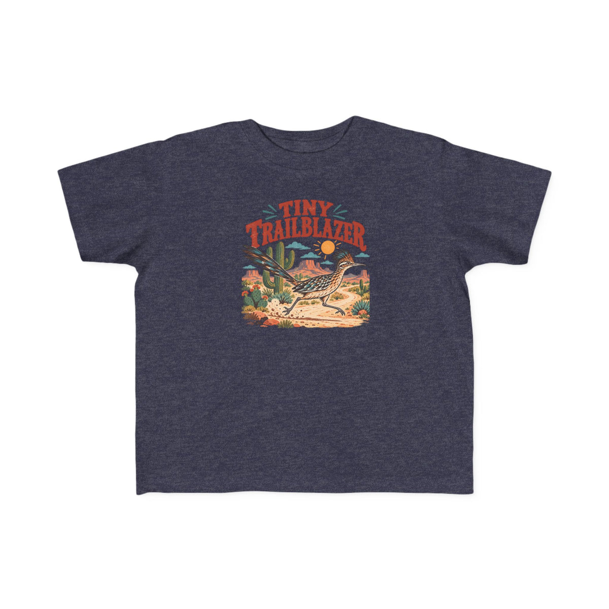 ‘Tiny Trailblazer ‘Toddler Tee | Desert Roadrunner Shirt