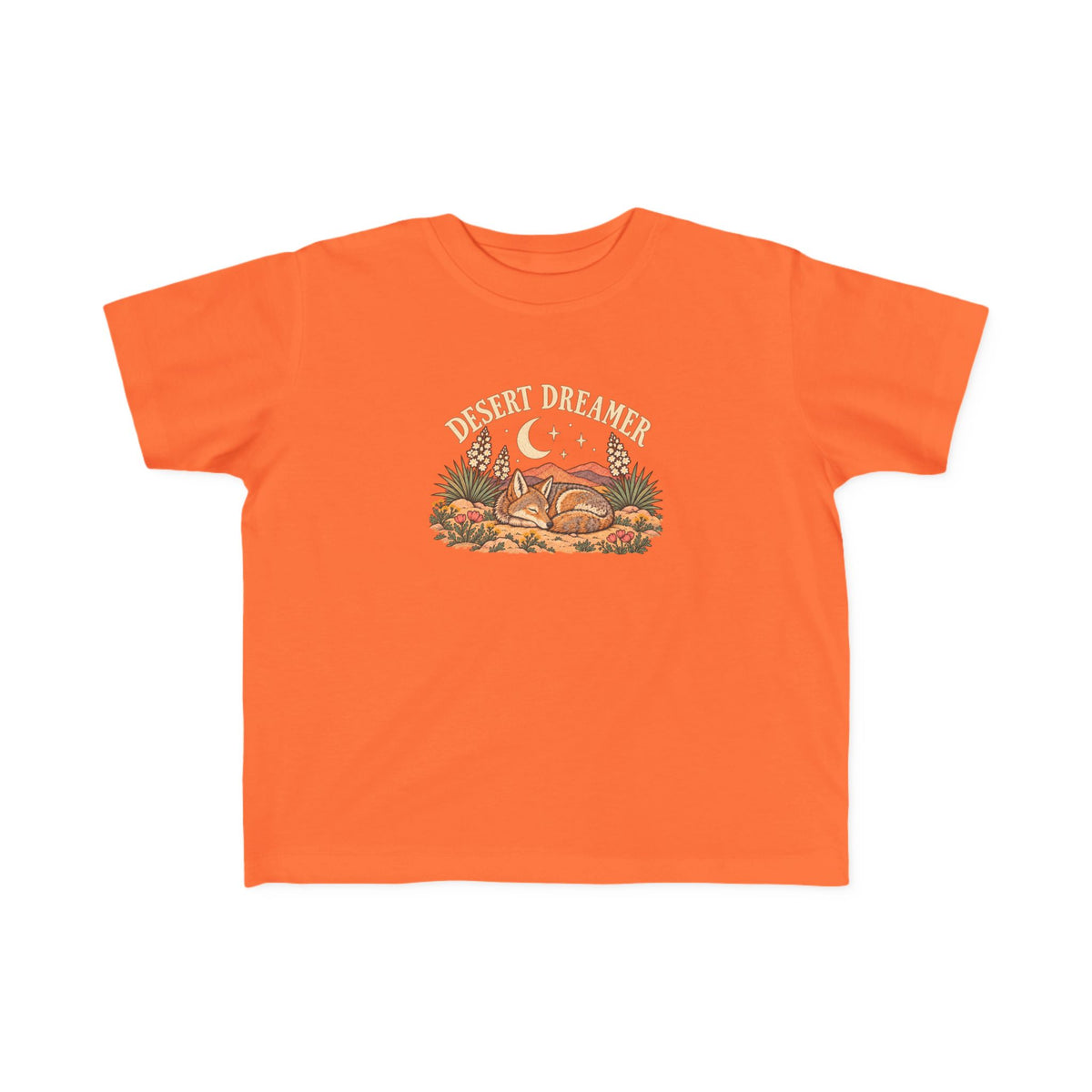 ‘Desert Dreamer’ Toddler Tee | Sleeping Coyote Shirt