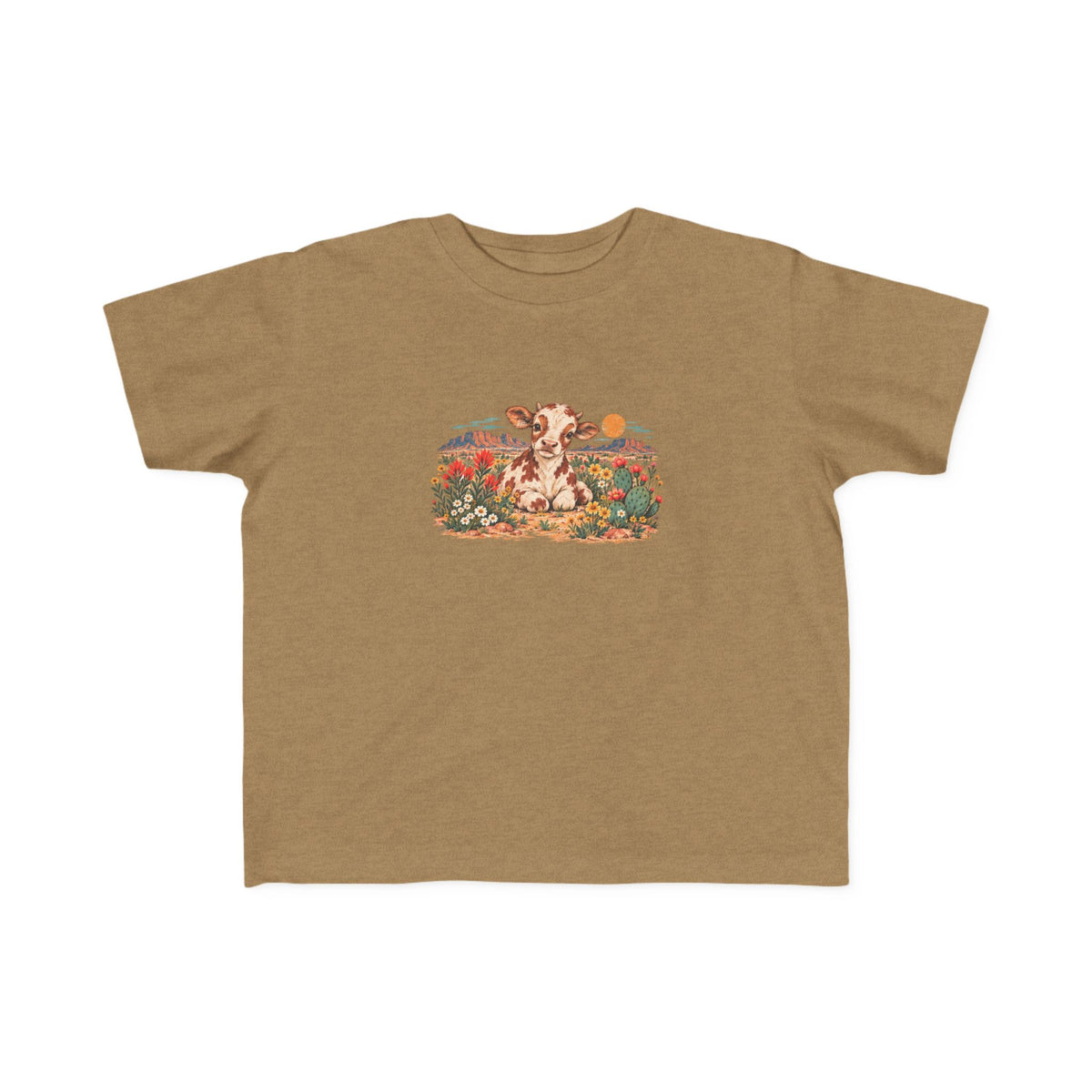 High Desert Little Toddler Tee | Baby Cow & Wildflowers