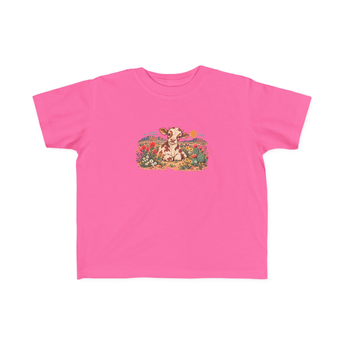 High Desert Little Toddler Tee | Baby Cow & Wildflowers