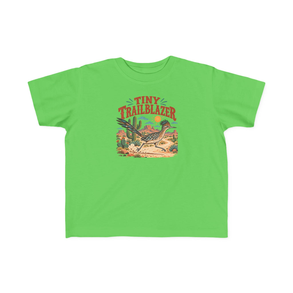 ‘Tiny Trailblazer ‘Toddler Tee | Desert Roadrunner Shirt